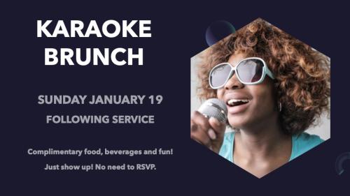 Karaoke Brunch.1.19.25